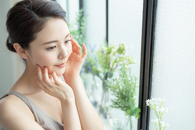 美肌の様子